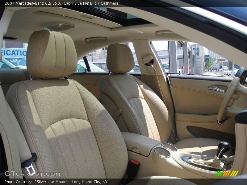Capri Blue Metallic / Cashmere 2007 Mercedes-Benz CLS 550