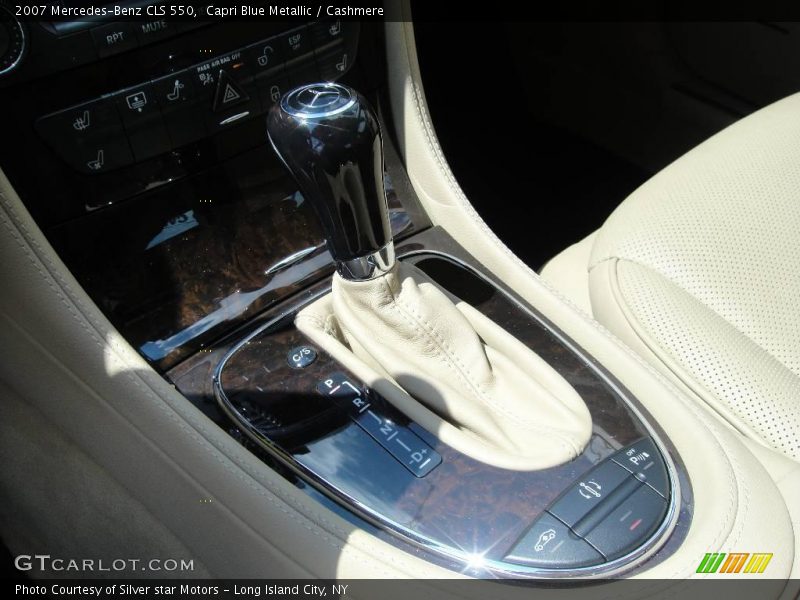 Capri Blue Metallic / Cashmere 2007 Mercedes-Benz CLS 550