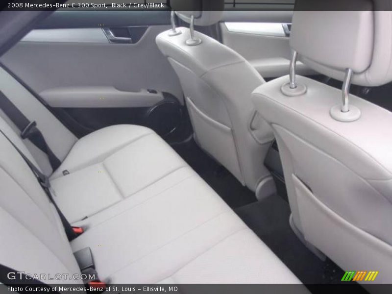 Black / Grey/Black 2008 Mercedes-Benz C 300 Sport