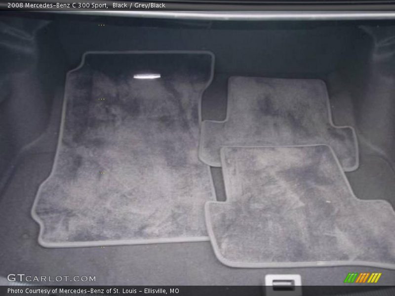 Black / Grey/Black 2008 Mercedes-Benz C 300 Sport