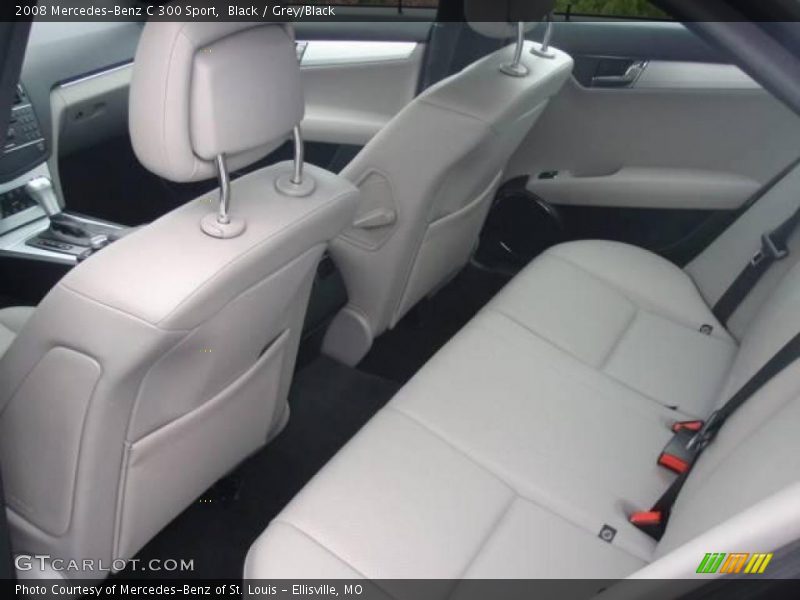 Black / Grey/Black 2008 Mercedes-Benz C 300 Sport