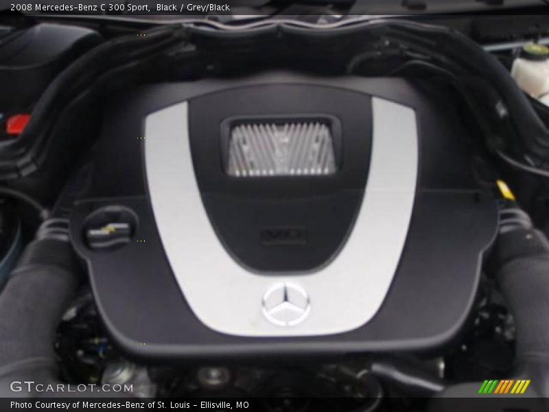 Black / Grey/Black 2008 Mercedes-Benz C 300 Sport