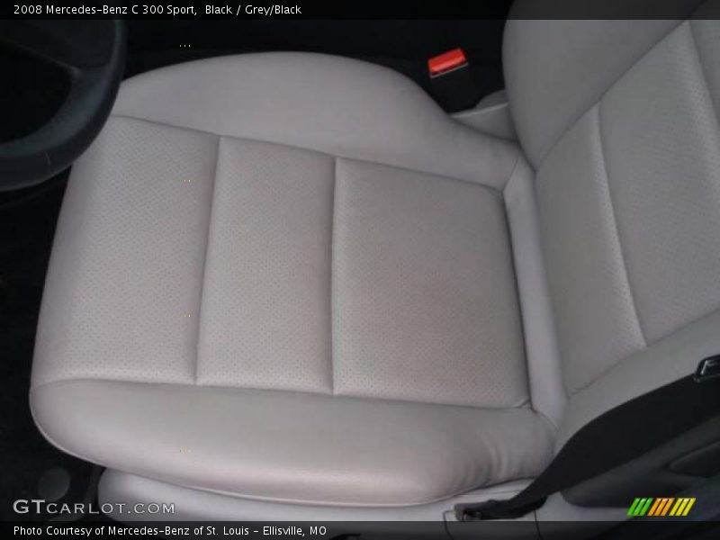 Black / Grey/Black 2008 Mercedes-Benz C 300 Sport
