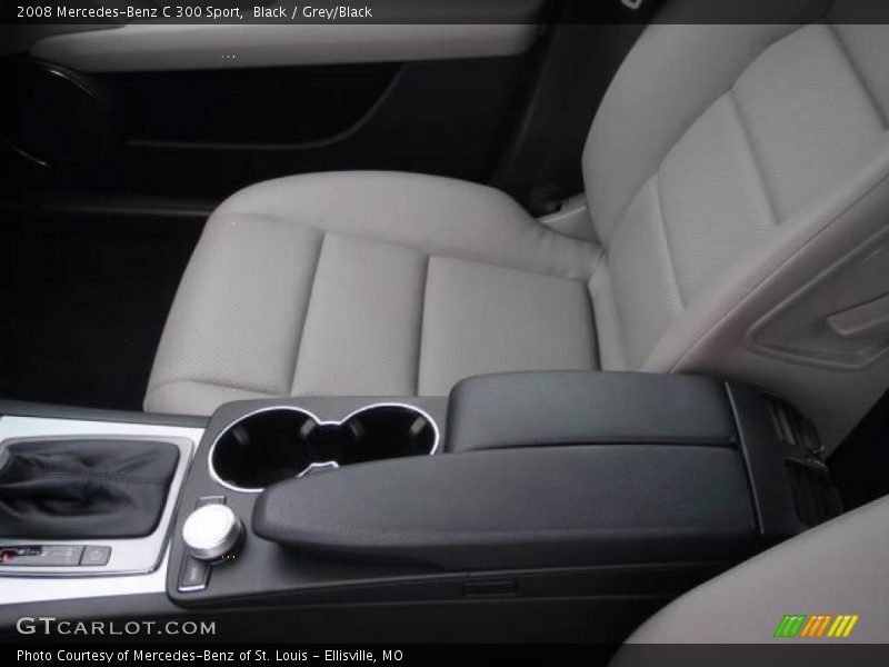 Black / Grey/Black 2008 Mercedes-Benz C 300 Sport