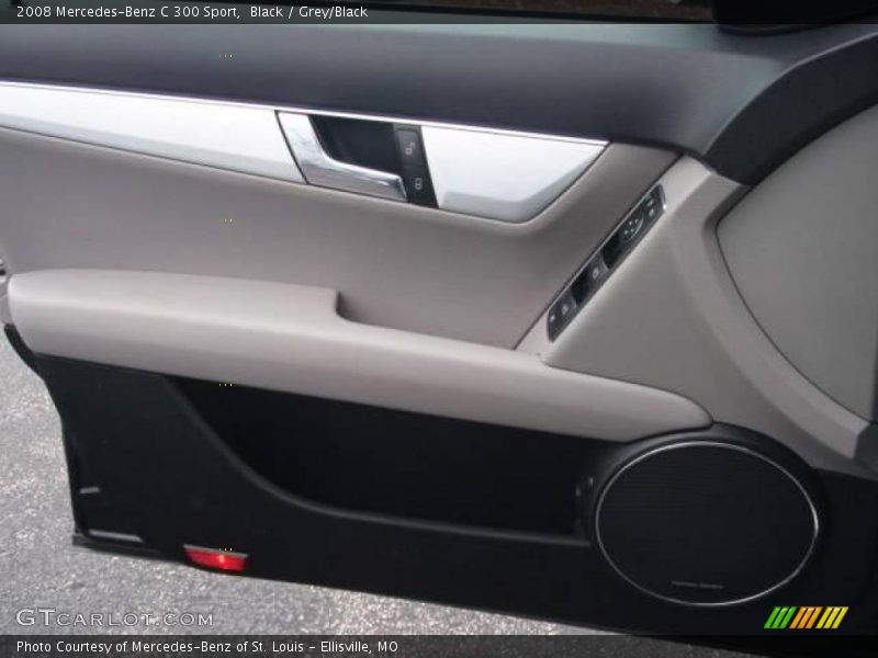 Black / Grey/Black 2008 Mercedes-Benz C 300 Sport