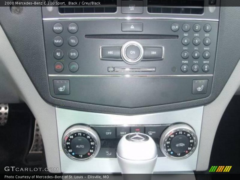 Black / Grey/Black 2008 Mercedes-Benz C 300 Sport
