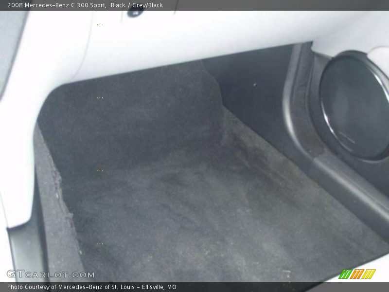 Black / Grey/Black 2008 Mercedes-Benz C 300 Sport
