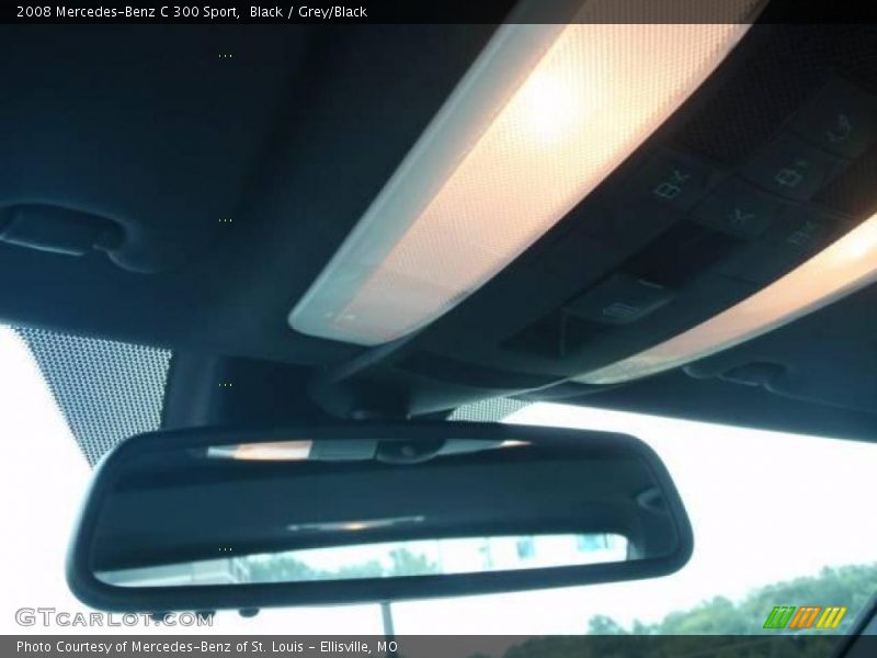 Black / Grey/Black 2008 Mercedes-Benz C 300 Sport