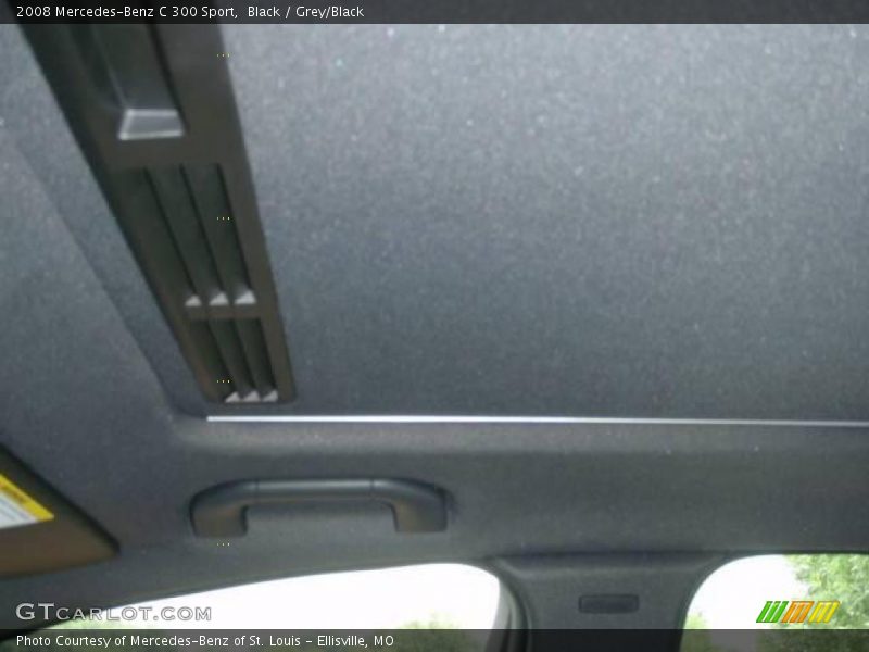 Black / Grey/Black 2008 Mercedes-Benz C 300 Sport