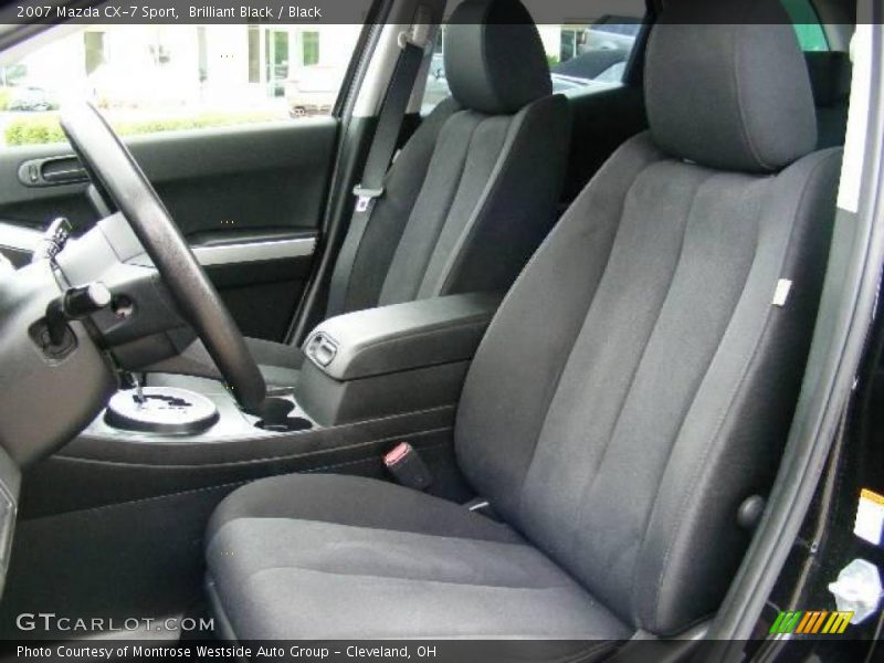 Brilliant Black / Black 2007 Mazda CX-7 Sport
