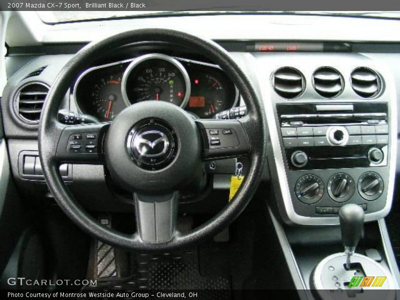 Brilliant Black / Black 2007 Mazda CX-7 Sport