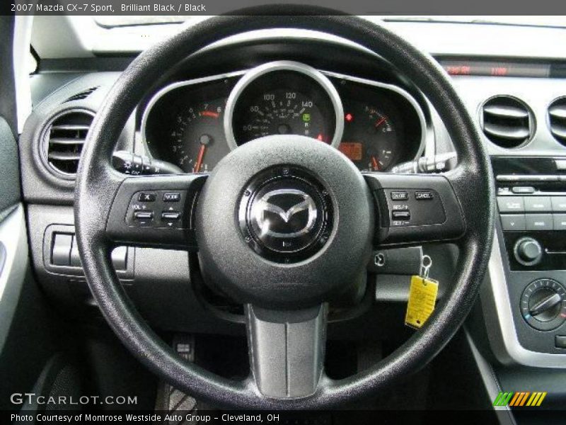 Brilliant Black / Black 2007 Mazda CX-7 Sport