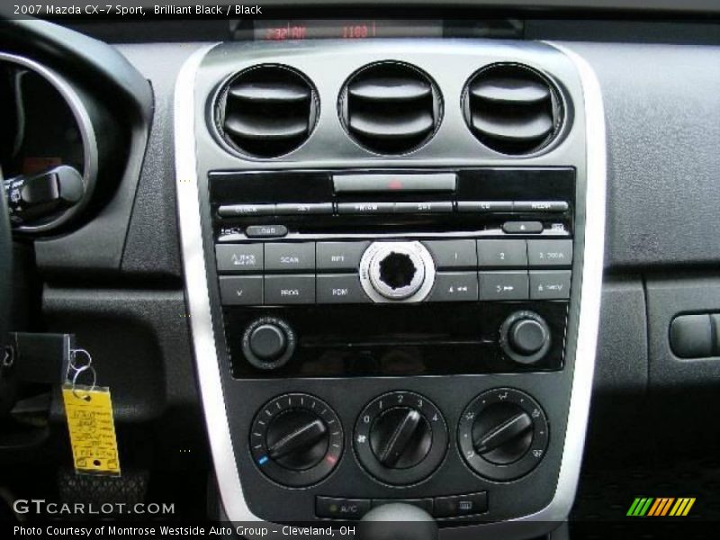 Brilliant Black / Black 2007 Mazda CX-7 Sport