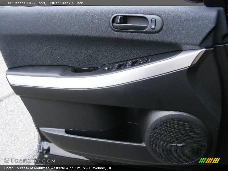 Brilliant Black / Black 2007 Mazda CX-7 Sport