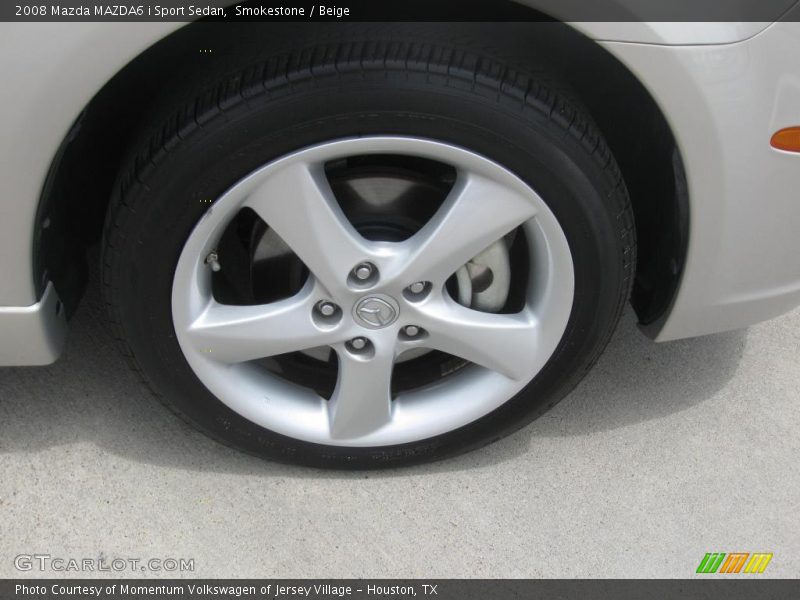 Smokestone / Beige 2008 Mazda MAZDA6 i Sport Sedan