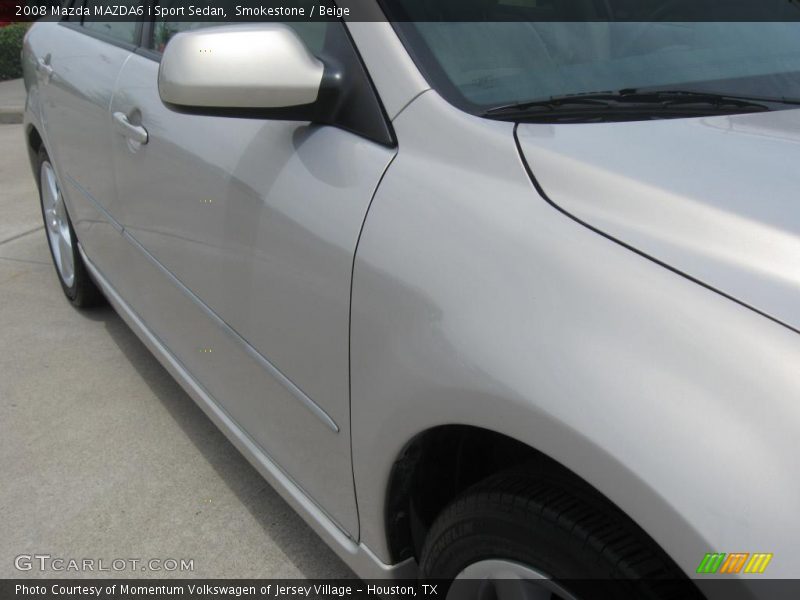 Smokestone / Beige 2008 Mazda MAZDA6 i Sport Sedan