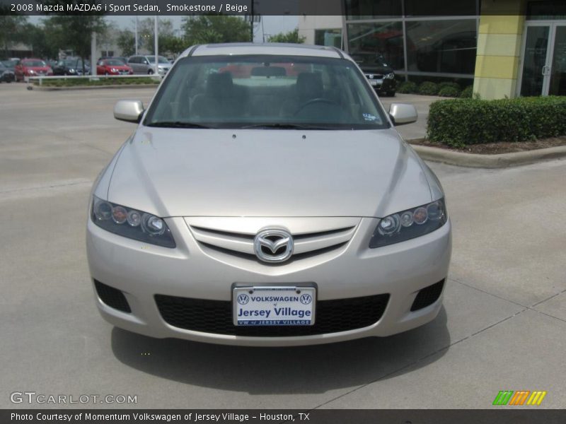 Smokestone / Beige 2008 Mazda MAZDA6 i Sport Sedan