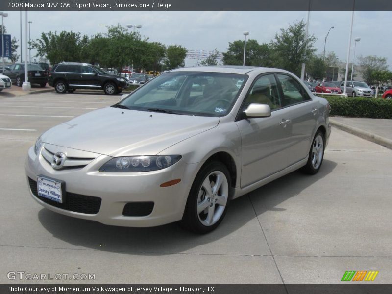 Smokestone / Beige 2008 Mazda MAZDA6 i Sport Sedan