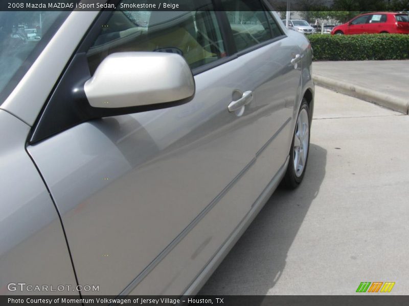 Smokestone / Beige 2008 Mazda MAZDA6 i Sport Sedan