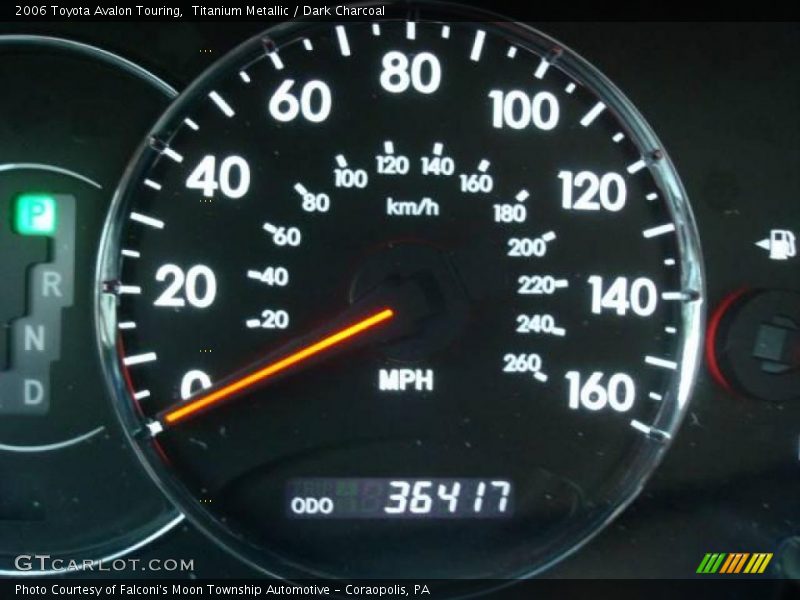 Titanium Metallic / Dark Charcoal 2006 Toyota Avalon Touring