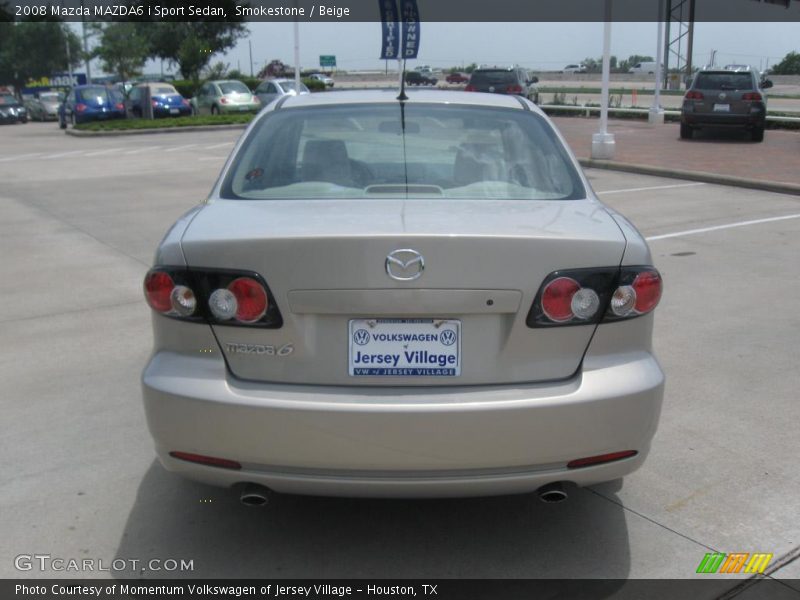 Smokestone / Beige 2008 Mazda MAZDA6 i Sport Sedan