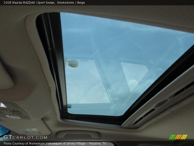 Smokestone / Beige 2008 Mazda MAZDA6 i Sport Sedan