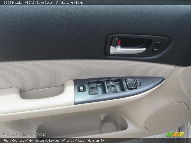 Smokestone / Beige 2008 Mazda MAZDA6 i Sport Sedan