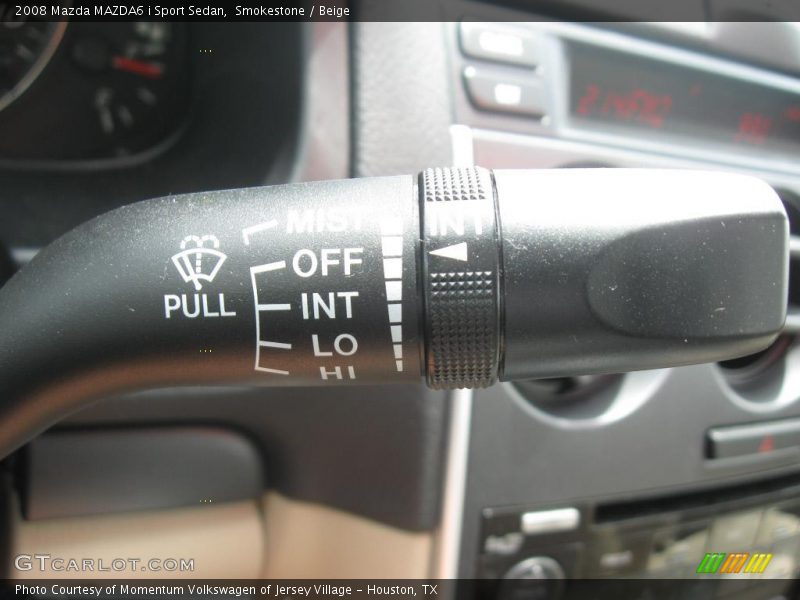Smokestone / Beige 2008 Mazda MAZDA6 i Sport Sedan
