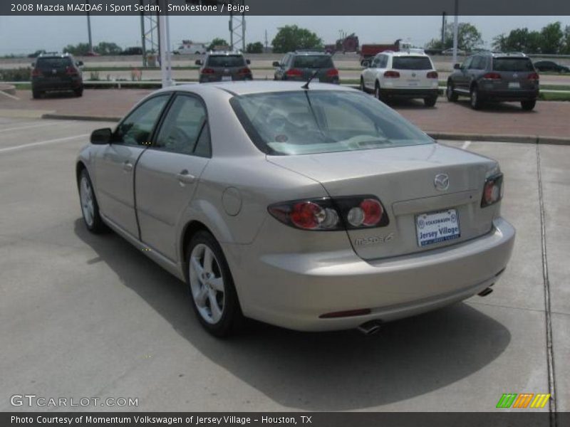 Smokestone / Beige 2008 Mazda MAZDA6 i Sport Sedan