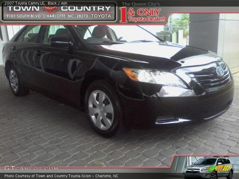 Black / Ash 2007 Toyota Camry LE