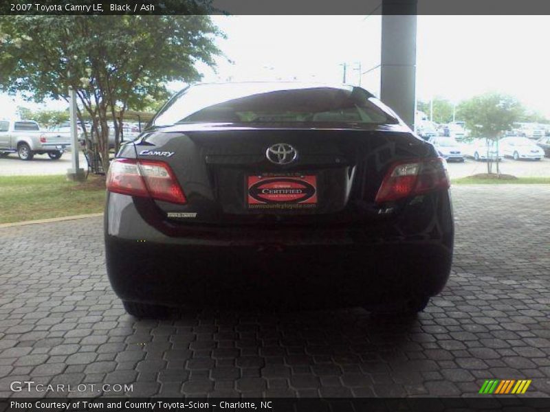 Black / Ash 2007 Toyota Camry LE