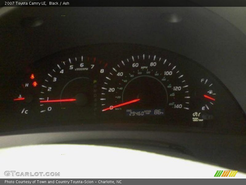 Black / Ash 2007 Toyota Camry LE