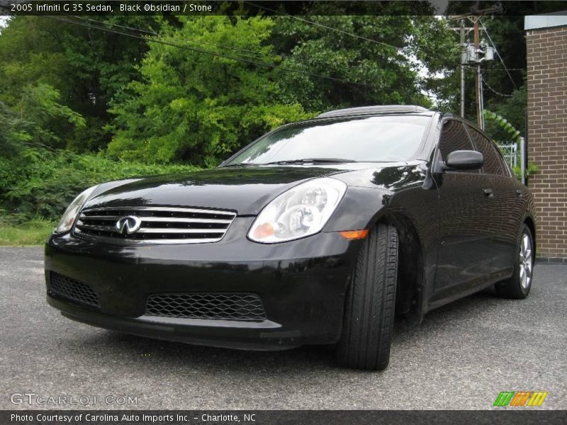 Black Obsidian / Stone 2005 Infiniti G 35 Sedan
