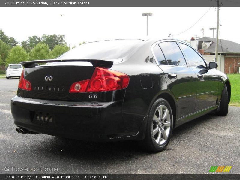 Black Obsidian / Stone 2005 Infiniti G 35 Sedan