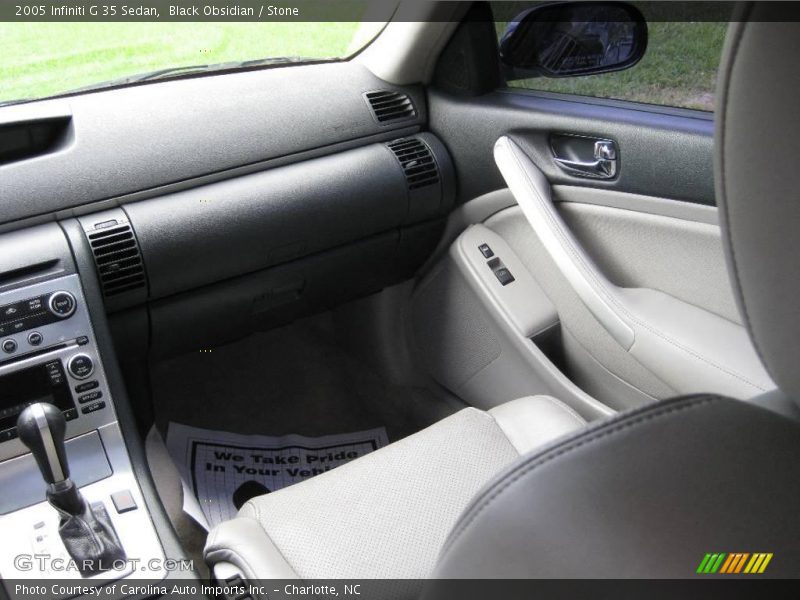Black Obsidian / Stone 2005 Infiniti G 35 Sedan