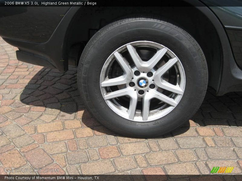 Highland Green Metallic / Beige 2006 BMW X5 3.0i