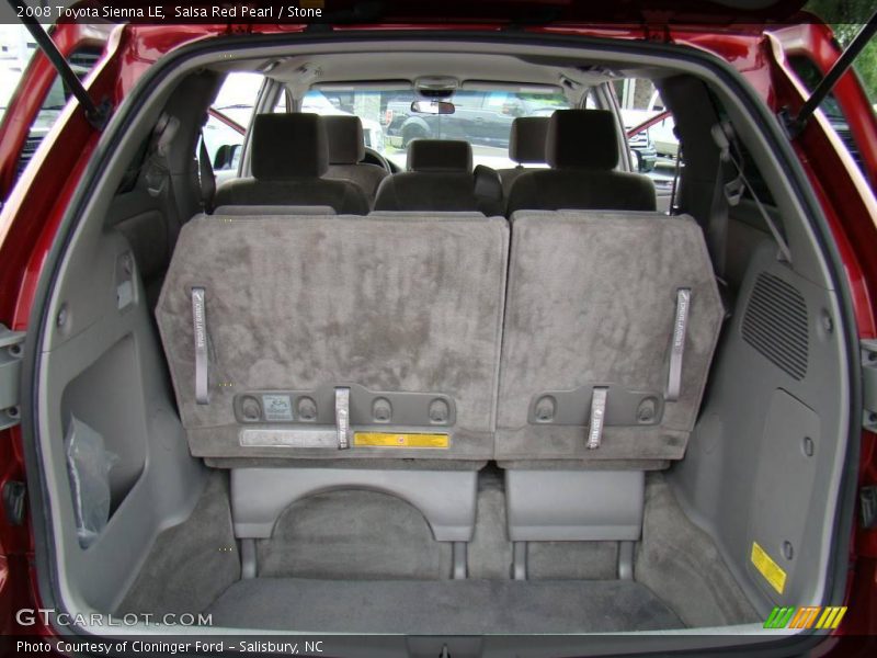Salsa Red Pearl / Stone 2008 Toyota Sienna LE