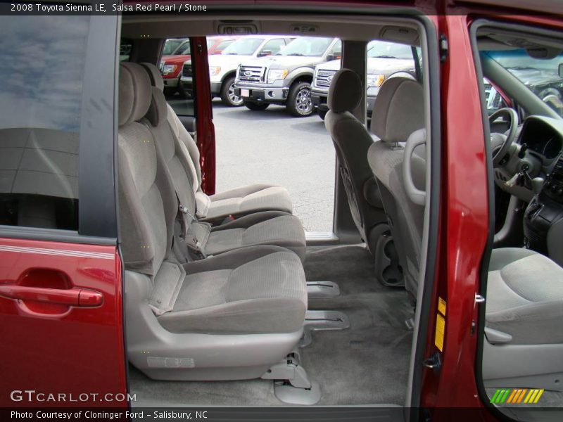 Salsa Red Pearl / Stone 2008 Toyota Sienna LE