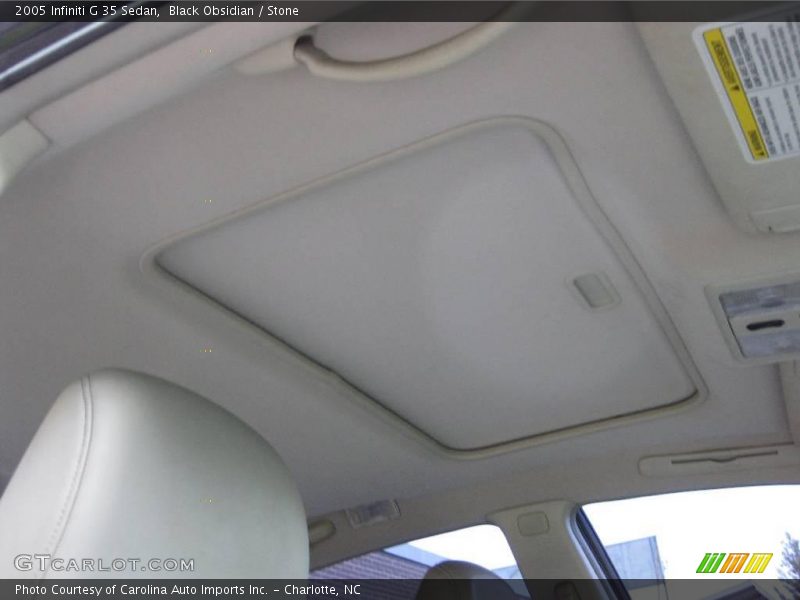 Black Obsidian / Stone 2005 Infiniti G 35 Sedan
