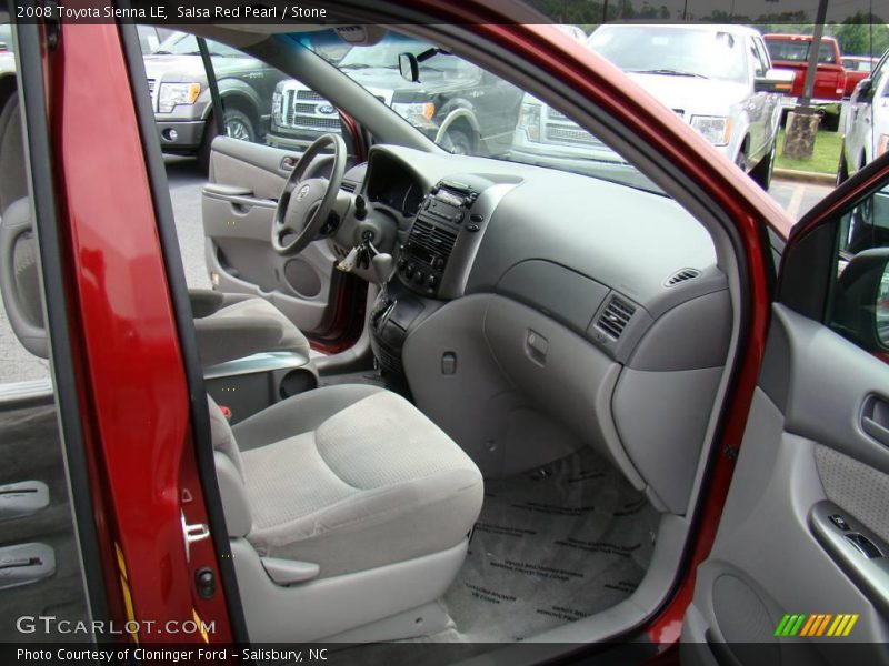 Salsa Red Pearl / Stone 2008 Toyota Sienna LE
