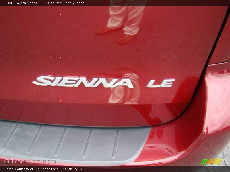 Salsa Red Pearl / Stone 2008 Toyota Sienna LE