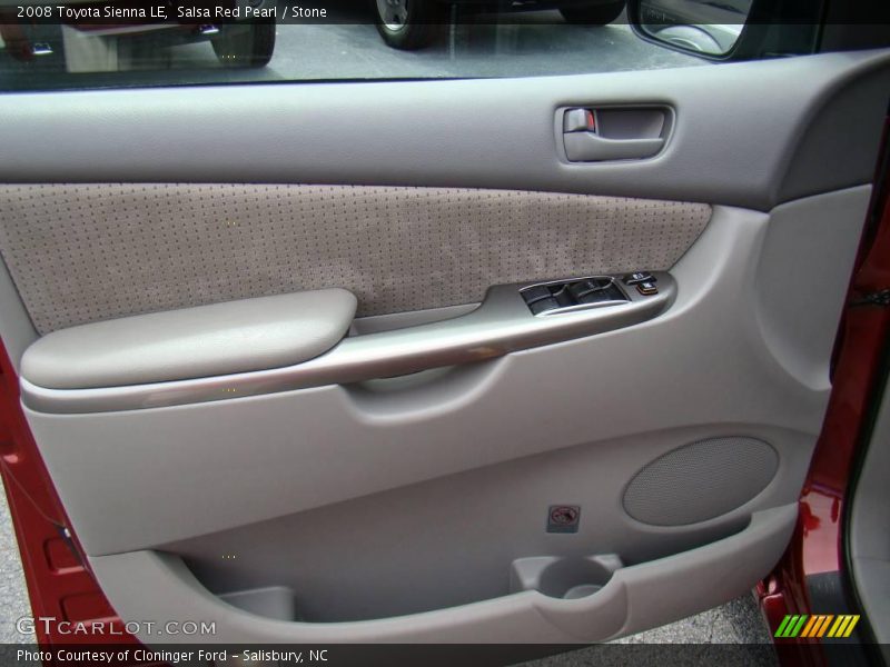 Salsa Red Pearl / Stone 2008 Toyota Sienna LE