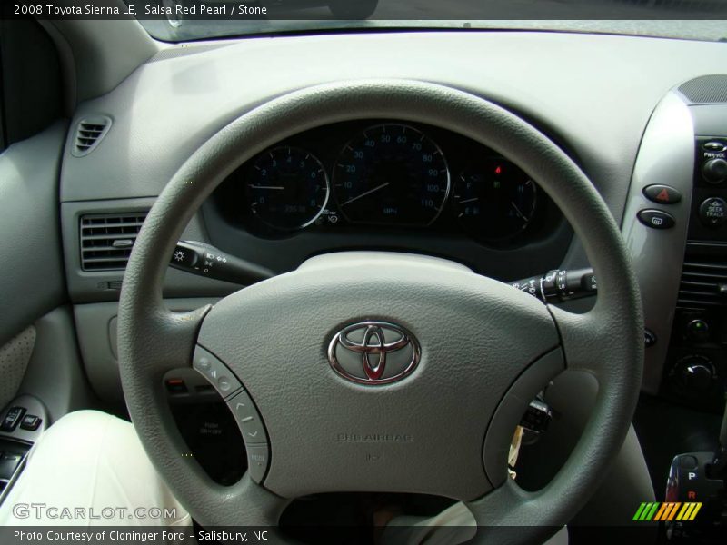 Salsa Red Pearl / Stone 2008 Toyota Sienna LE