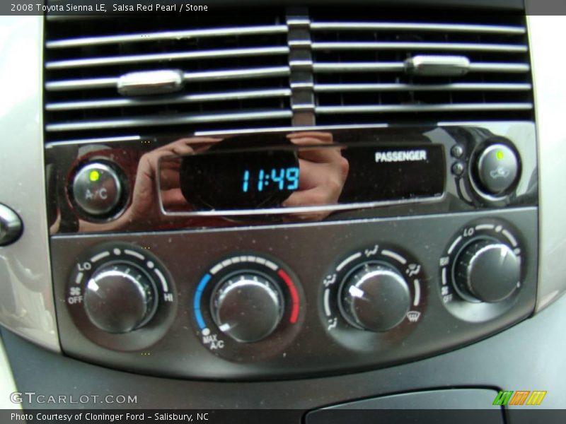 Salsa Red Pearl / Stone 2008 Toyota Sienna LE