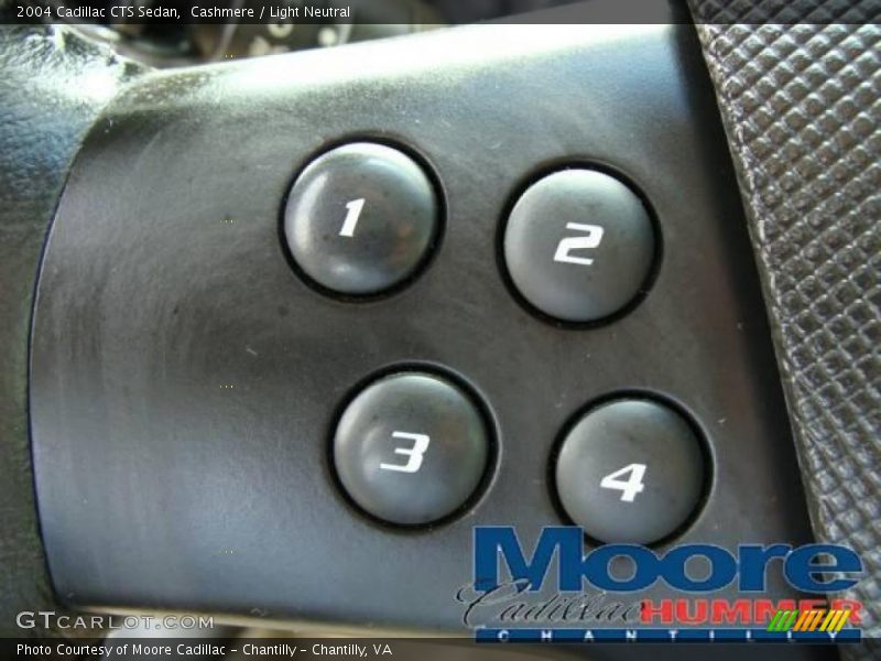 Cashmere / Light Neutral 2004 Cadillac CTS Sedan