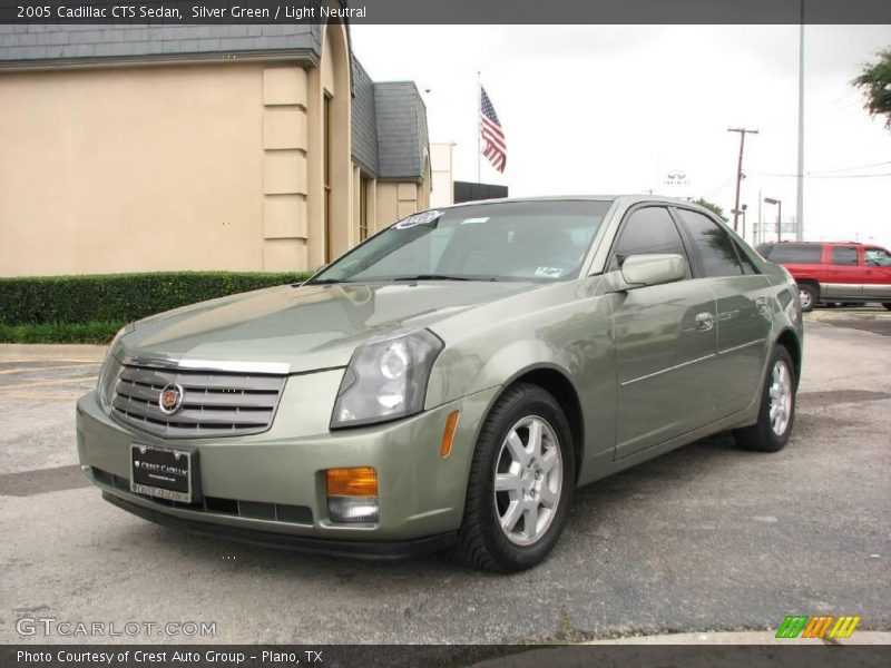 Silver Green / Light Neutral 2005 Cadillac CTS Sedan