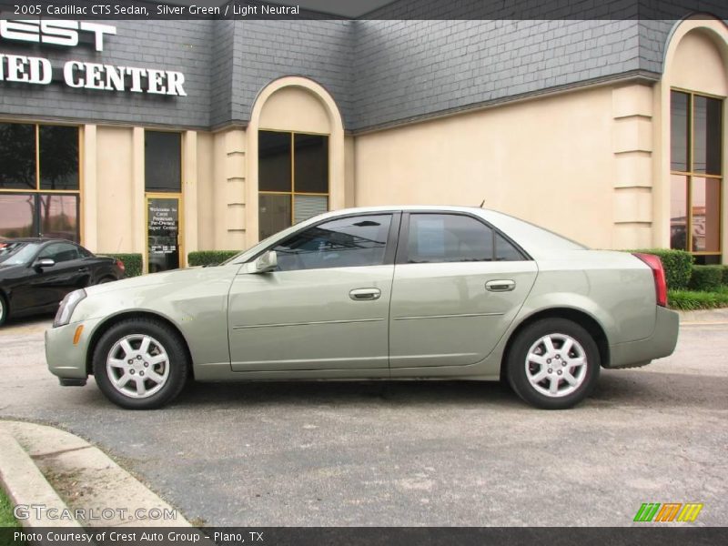 Silver Green / Light Neutral 2005 Cadillac CTS Sedan