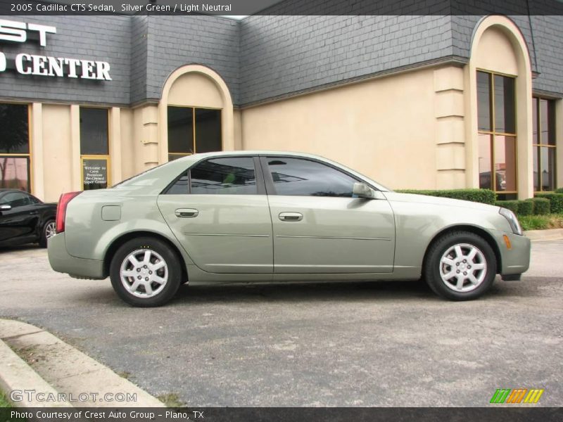Silver Green / Light Neutral 2005 Cadillac CTS Sedan