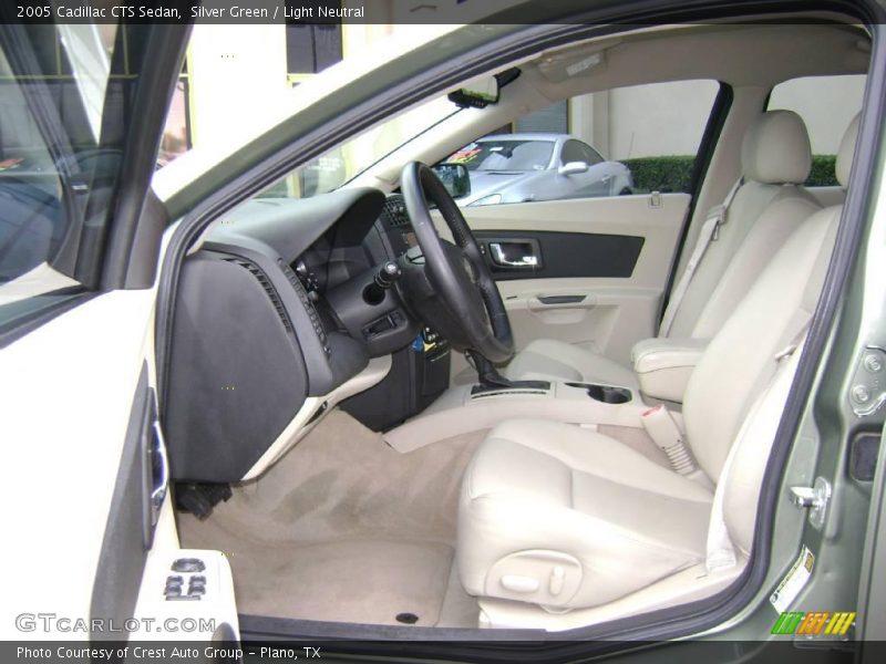 Silver Green / Light Neutral 2005 Cadillac CTS Sedan