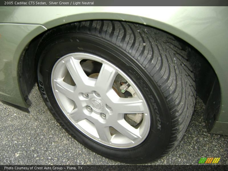 Silver Green / Light Neutral 2005 Cadillac CTS Sedan
